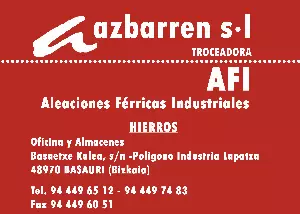 Patrocinador SD Ariz: Troceadora Azbarren Afi